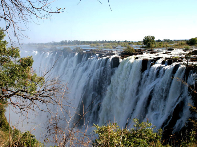 victoria falls matabeleland north zimbabwe. Victoria Falls National Park