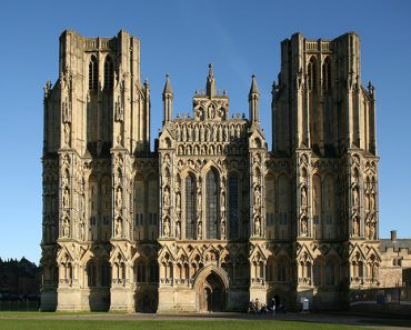 Wells Cathedral in Somerset – England