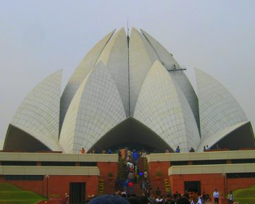 Bahai Temple in Delhi – India
