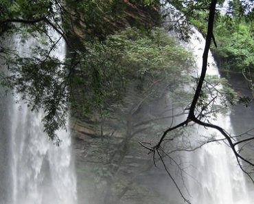 Boti Falls in Huhunya – Ghana