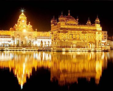 Golden Temple in Amritsar City – India