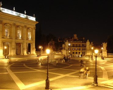 Piazza Campidoglio in Rome – Italy